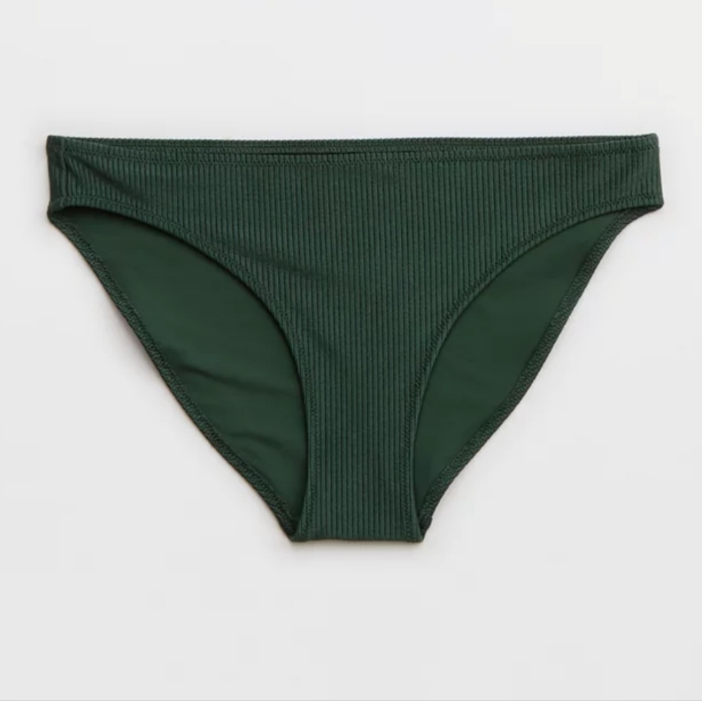 NWT Aerie Shine Rib Bikini Bottom